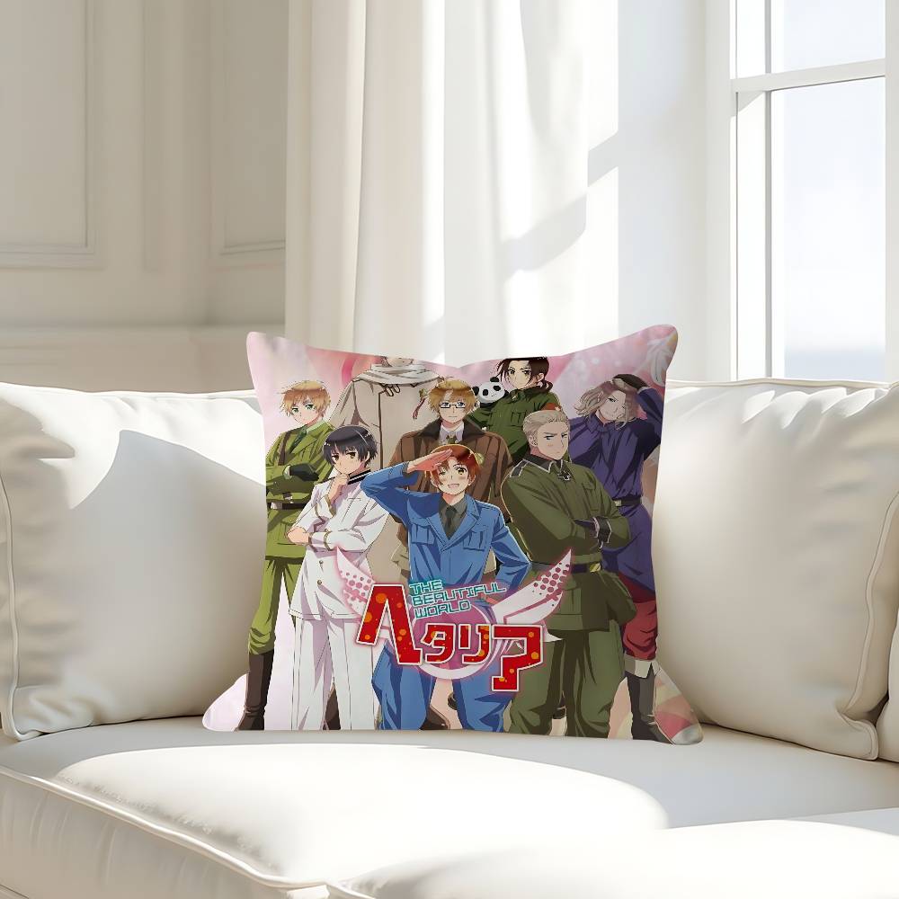 H-Hetalia World Stars Personalisierter Kissenbezug Kinderzimmer Wilde Party Deko Kissenbezug Kinder Geburtstag Dusche Geschenk