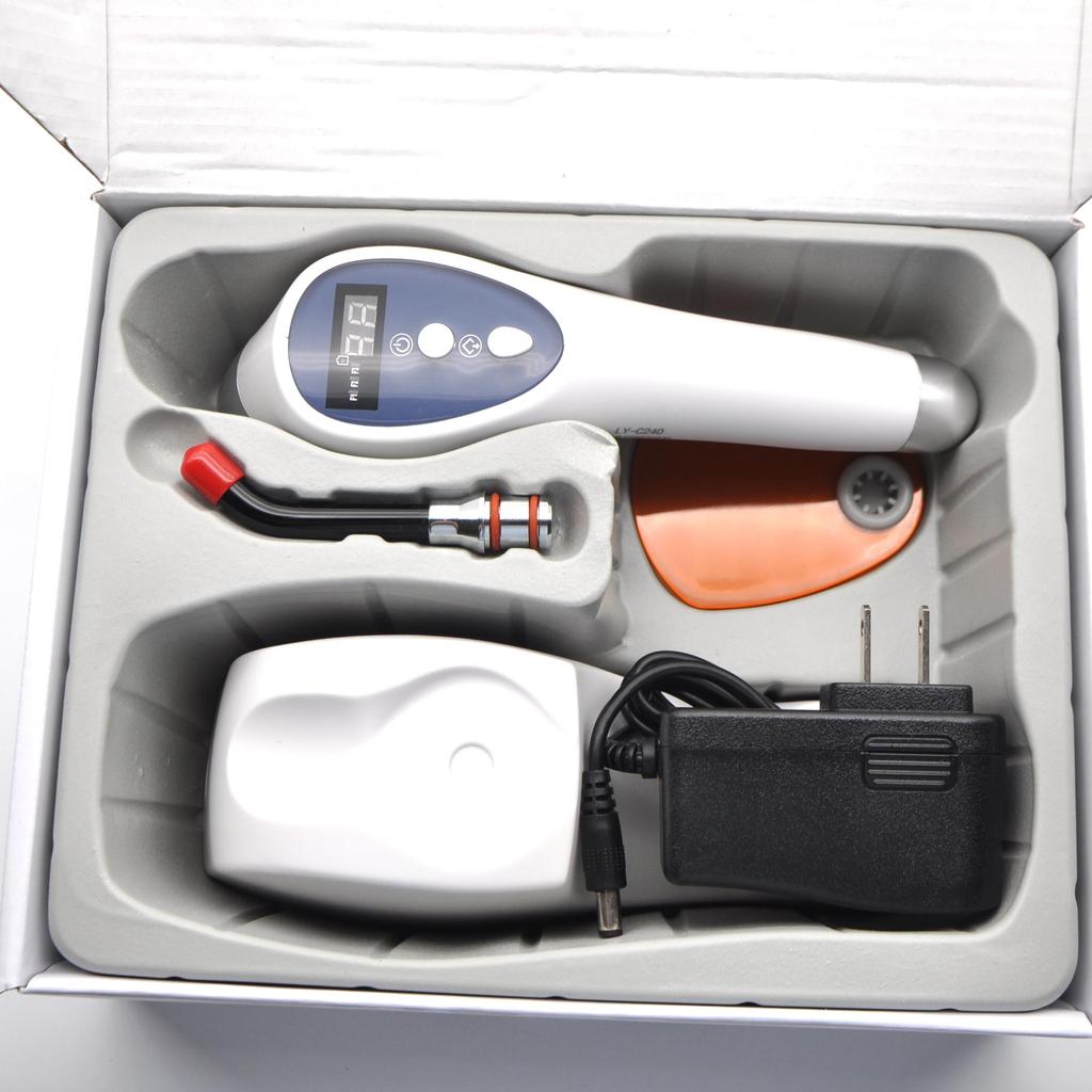 New Design LED Curing Light 5 Seconds To Cure / Dental Wireless Curing Light