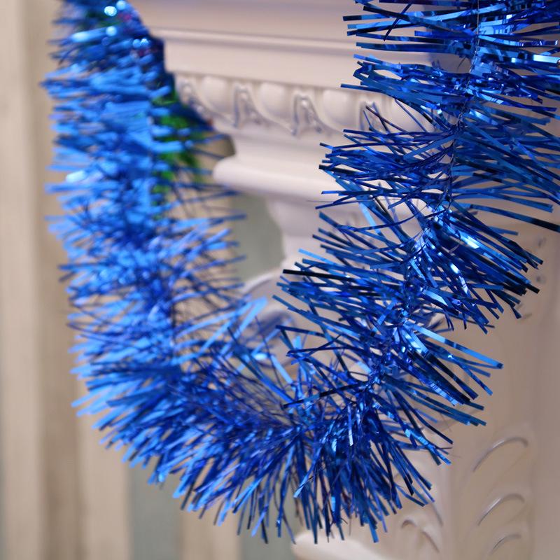 Multicolor Christmas Tinsel Garland for Tree Decoration