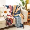 Textile City Ins Alice Plant Patterns Sofa Blanket Outdoor Camping Leisure Blanket Home Decoration Throw Blanket 130x160cm