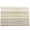 PVC Rectangular Green And Gold Striped Meal Mats Hotel Waterproof Scald Proof Coffee Mat Mesh Cloth Dining Table Mat