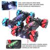 2.4g Four-Wheel Drive Spray Remote Control Stunt Car Colorful Led Light Gesture Sensor Independent Control Sound and Light Cool