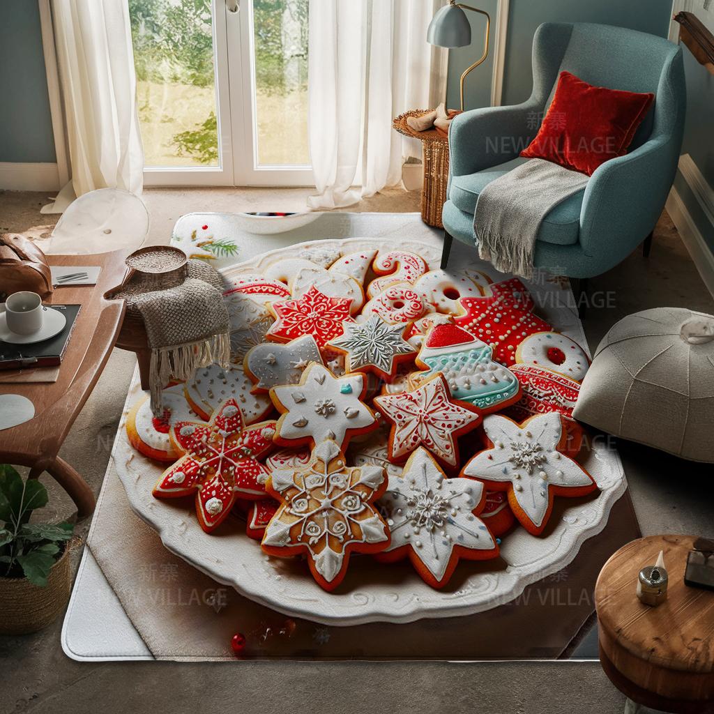 

Ковер у входа в дом Домашний коврик у двери Гостиная Ванная Комната Ноги ванная комната Нескользящие коврики с водопоглощением для ванной Счастливого Рождества зима 400mmx600mm