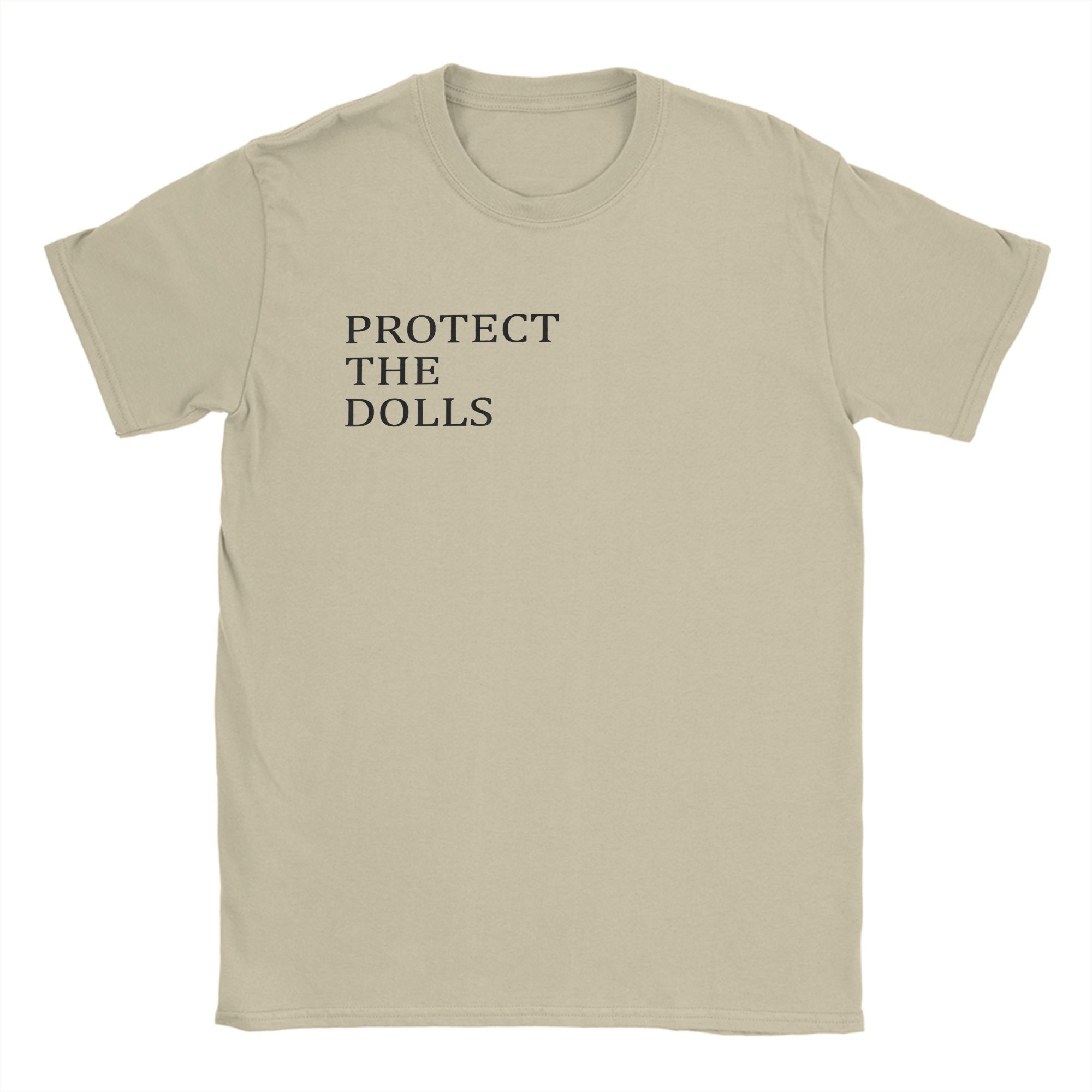 

Футболки мужские с цитатой Protect The Dolls, футболки с надписью «Trans Women Solidairity», забавные футболки с круглым вырезом, 100% хлопок, одежда больших размеров S хаки