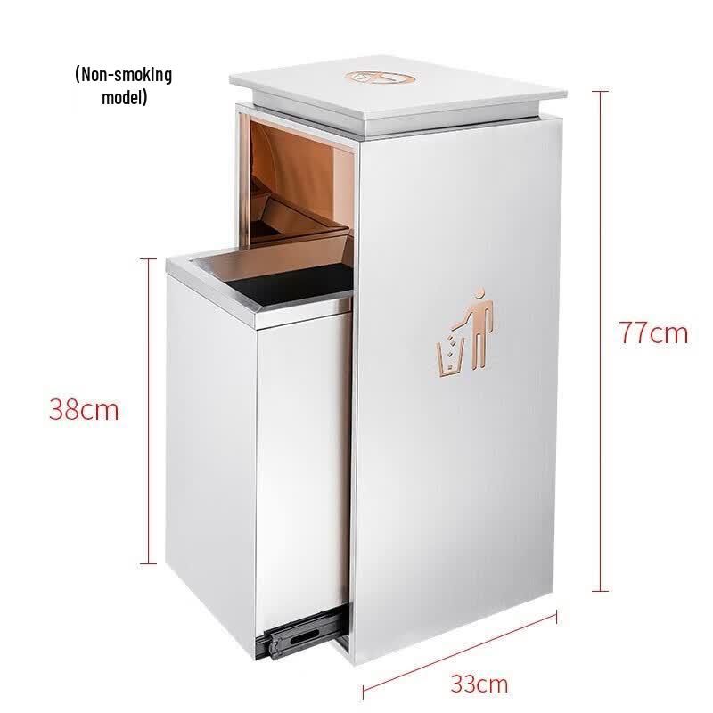 Supercloud Stainless Steel Hotel Ashtray Bin