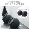 ELECOM PC Speaker, USB Powered, High Output, USB C/USB-A/Bluetooth/3.5mm Mini Plug Connections, 4.4W, with Volume Controller, Black, SP-P10CUBBK