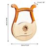 Lyre 19 Strings Lyre Harp Piano High-quality Lyre Harp 19 Strings Mahogany Musical Instrument with Spare String