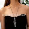 Halloween Vintage Gothic Hip Hop Diablo Style Fashion Personality Skull Necklace