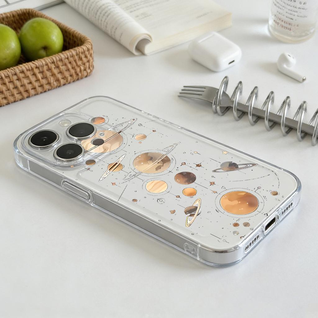 Transparent Shockproof Soft Cover For IPhone 16 15 14 13 12 Pro Max 17 Pro Max IPhone 13 12 11 Pro 16 Plus IPhone 15 14 Plus