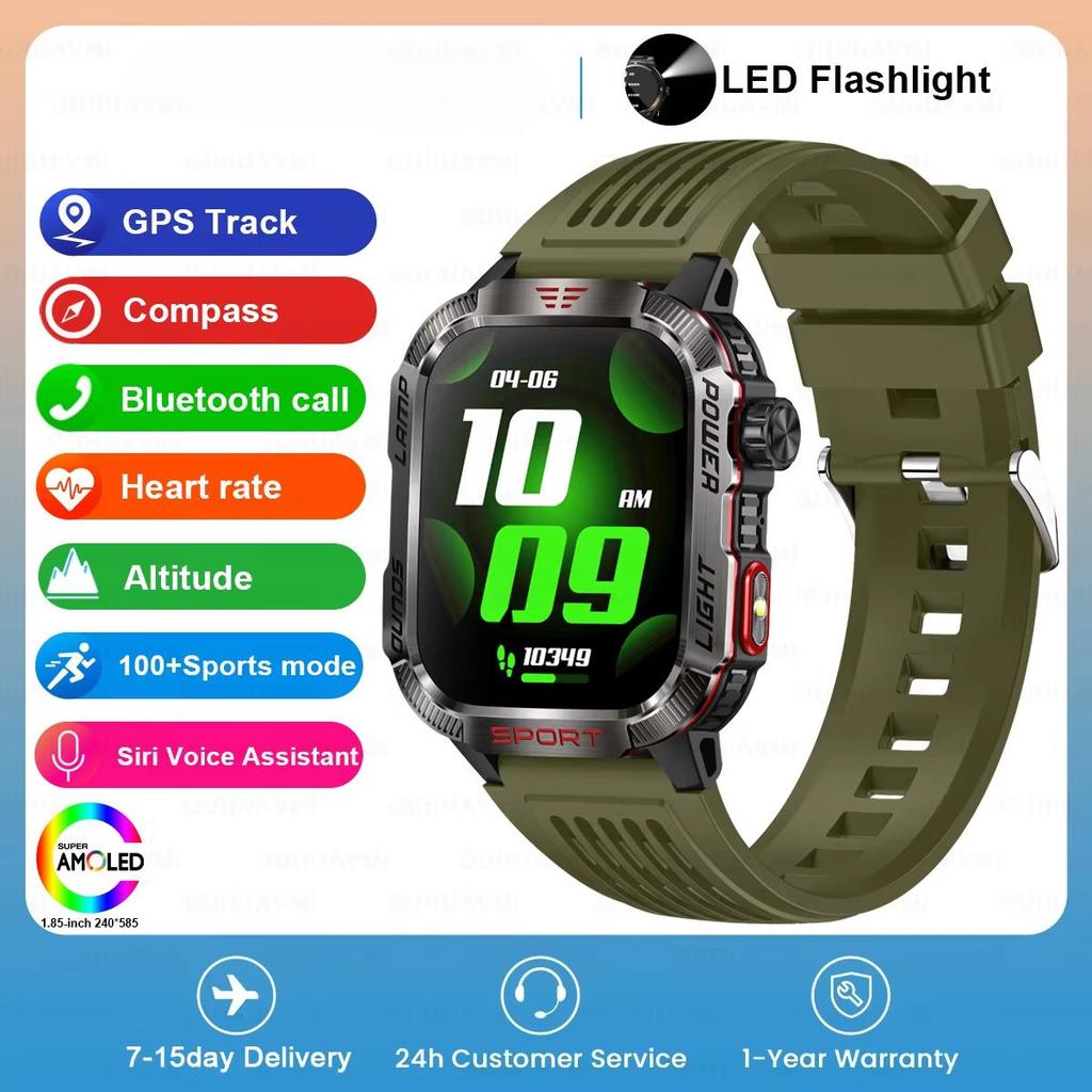 2025 New GPS Outdoor Professional Sports Smart Watch Men Women Heart Rate BT Call 3ATM Waterproof Swimming Fitness Smartwatches