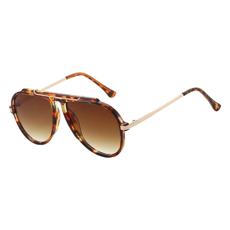 Stylish Unisex Pilot Sunglasses With Large Frame For Women Men Various Face Shape And Outfit For Casual Formal Event