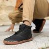 TUINANLE Winter Footwear Barefoot Shoes Womens Hiking Boots Wide Toe Box Walking Shoes Men Plush Boots