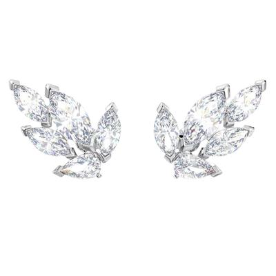 Pendientes Louison Exquisitos de Circonita Cúbica Chapados en Rodio Pendientes para Mujer 5646728