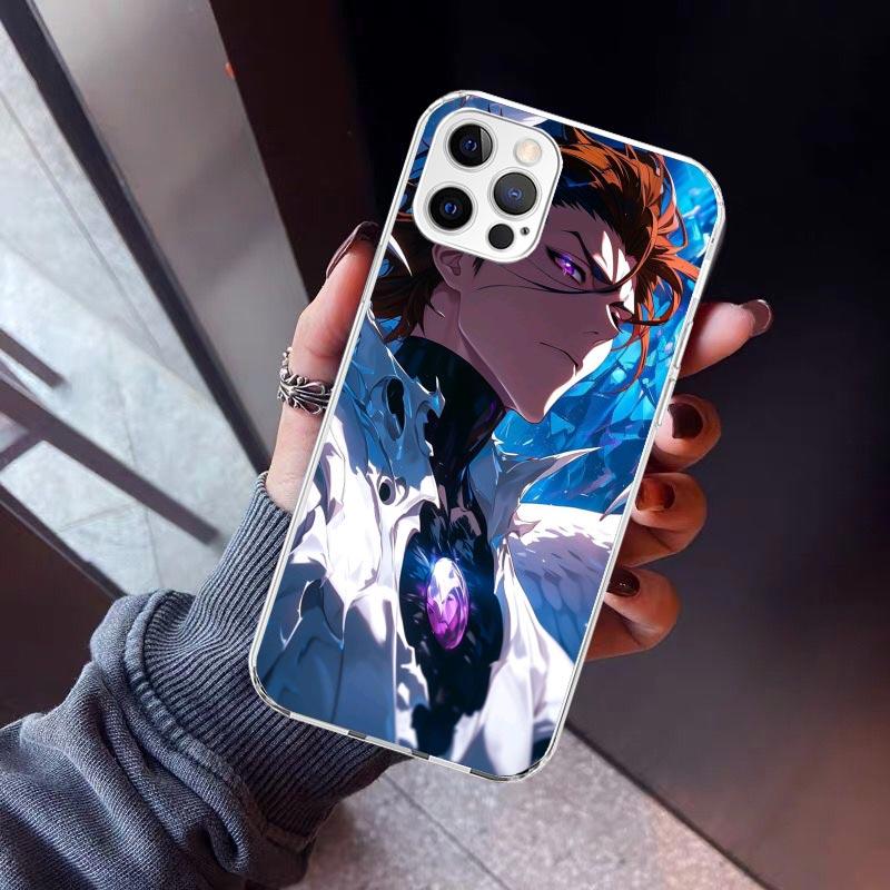 Aizen Sousuke Bleach Phone Case For iPhone 17 Air 16 15 Pro Max 14 Plus 13 Mini 12 11 Cover 7 8 SE Silicone Shell Print Fundas 1