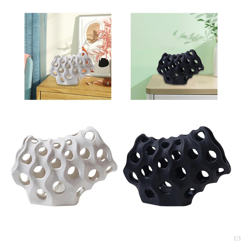 Hohle moderne Statue, dekorative Figur, Kunsthandwerk, Skulptur, Desktop-Ornament für Schrank, Regal