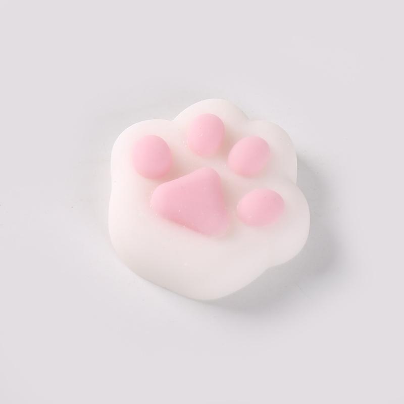 Simulated Cute Cat Claw Pinch Fun Creative Super Cute Little Animal Dumpling to Vent Stress and Reduce Stress Soft Rubber Toy