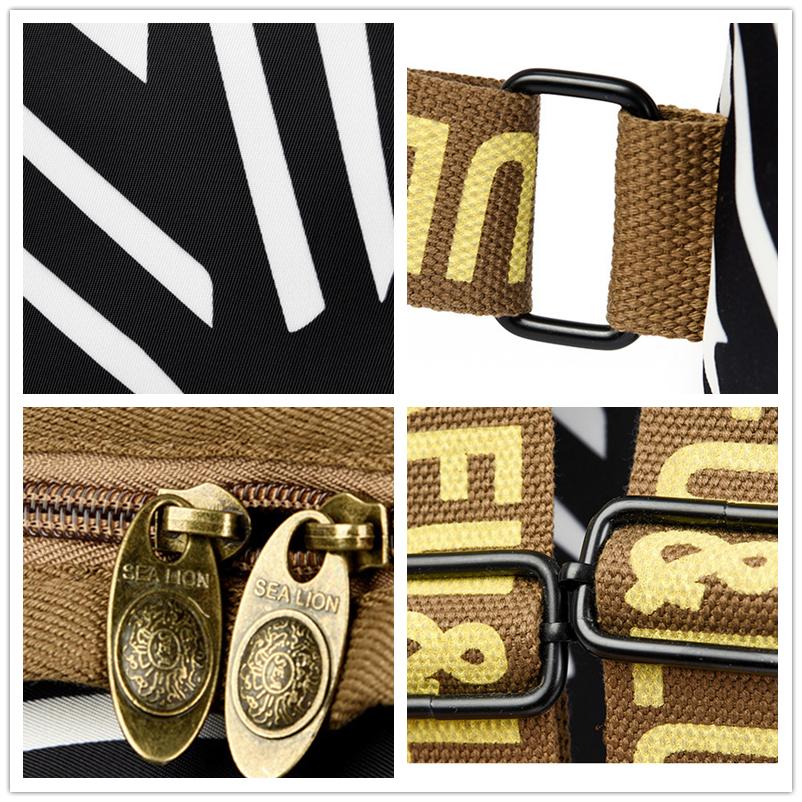 New Ethnic Style Double Shoulder Women's Bag Single Shoulder Crossbody Waterproof Oxford Cloth Women's Backpack