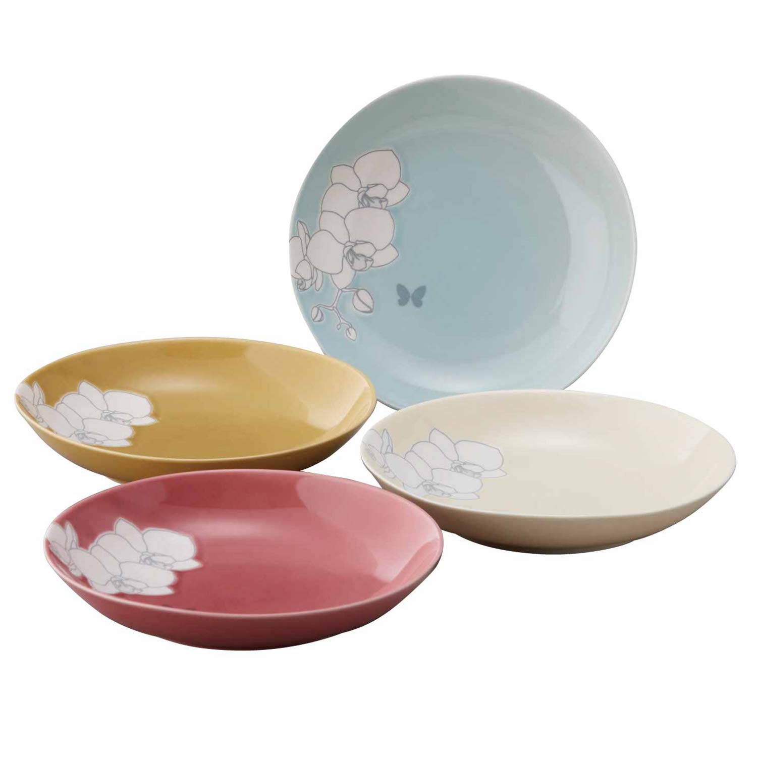 

Набор из 4 тарелок для пасты Hanae Mori Orchid MB6201-184