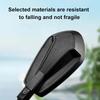 2-1pc Universal Cycling Rear View Mirror Adjustable Bicycle Rearview Mirror Wide Range Accessories for MTB Road Bike Motorcycle