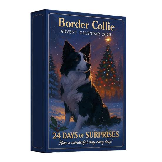 2025 Dog Advent Calendar 24 Days Cute Dog Ornaments Labrador German Shepherd Christmas Countdown Calendar Collectible Holiday Gift for Dog Lovers