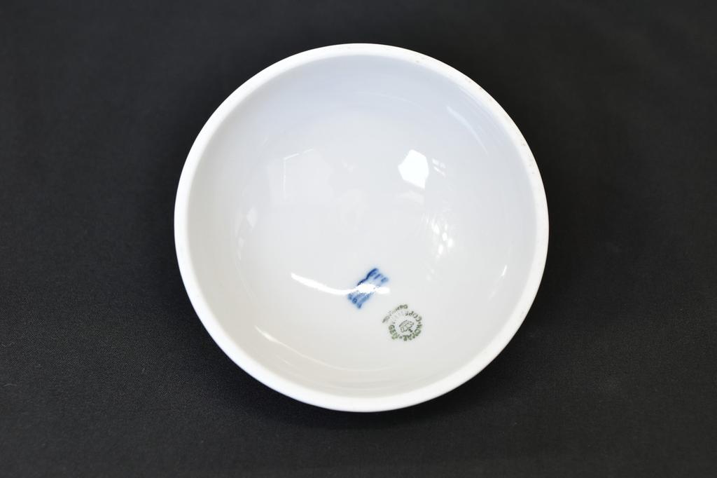 ROYAL COPENHAGEN White Fluted Half-Lace Sugar Pot Denmark Vintage Rare