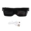LED Glasses Customizable Bluetooth LED Glasses for Halloween and Birthday Parties