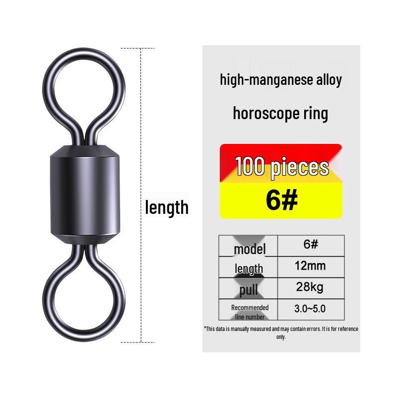 Stainless Steel Fishing Quick-Connectors: Strong Pull Force Lure Accessories