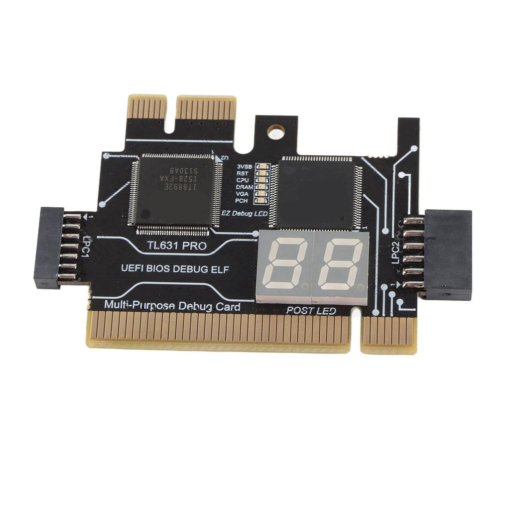 TL631 PRO Diagnostic Card Desktop Laptop PCI E Debugging COM DEBUG MAC LPC Testing