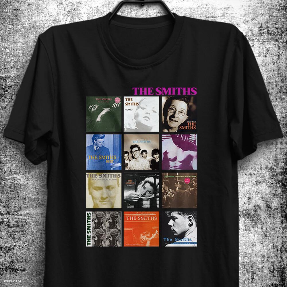 The Best Of The Smiths English Rock Band Morrissey Album Collections T-shirt XL