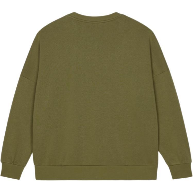 New Balance Alphabet Logo Round Neck Long Sleeves Olive Green Men's AMT13345-OV
