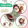 Christmas Wall Stickers Santa Claus Decals Art Decor for Living Room Kitchen