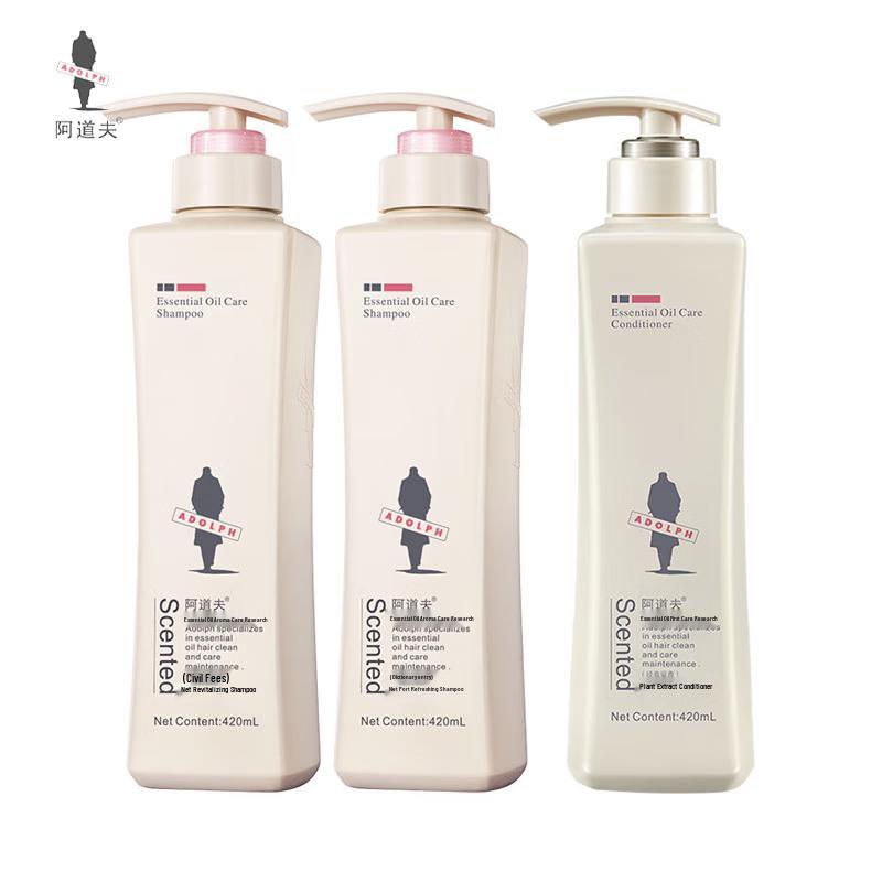 Adolph Purifying & Refreshing Anti-Dandruff Shampoo & Conditioner Set