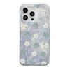Fresh Blue Floral Application iPhone17promax Apple 16 Laser Mobile Phone Case 14/13 Large Hole 15