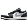 Jordan Air Jordan 1 Tiffany AJ Abrasion Resistant Low top Vintage Basketball Shoes Unisex Black Green 553558-040(Team855-)