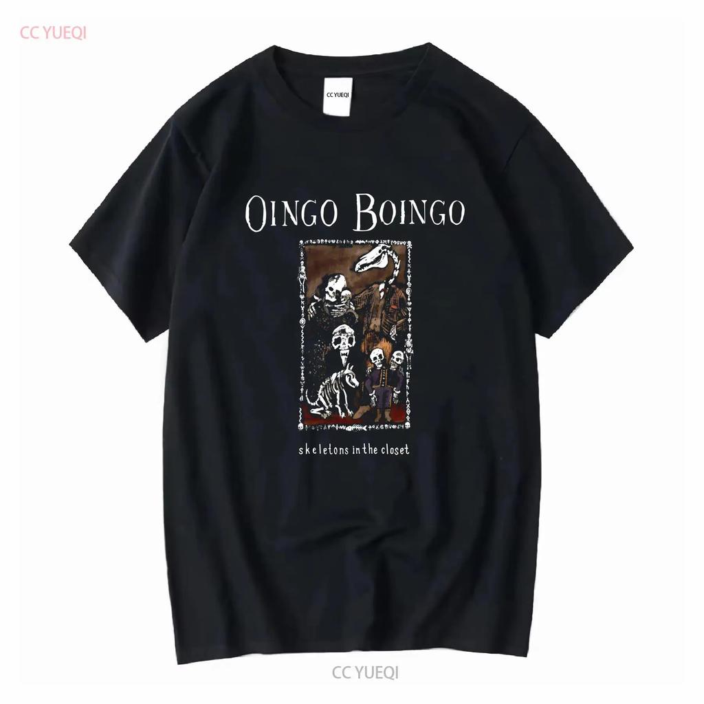 Oingo Boingo T Shirt New Wave Vintage Washed Homme Designer Clothes Breathable Stylish Top For Everyday Wear Unisex Comfortable