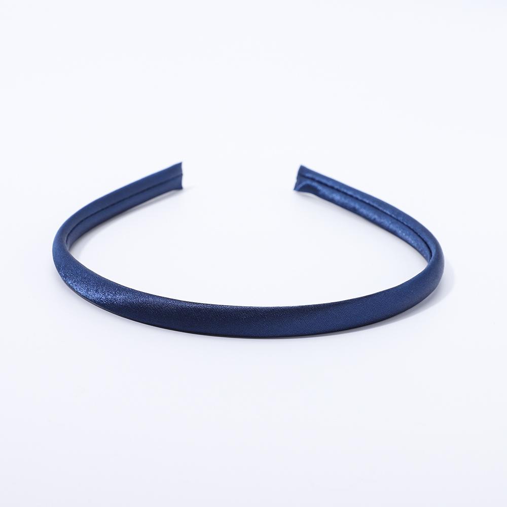 High Quality DIY Satin Covered Headbands Solid Fabric Resin Hair Band Plastic Hairbands Girls Hair Headband for Women