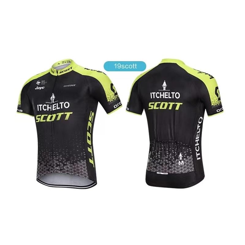 Bicycle short-sleeved cycling suit mountain bike road bike quick-drying breathable cycling suit XXS