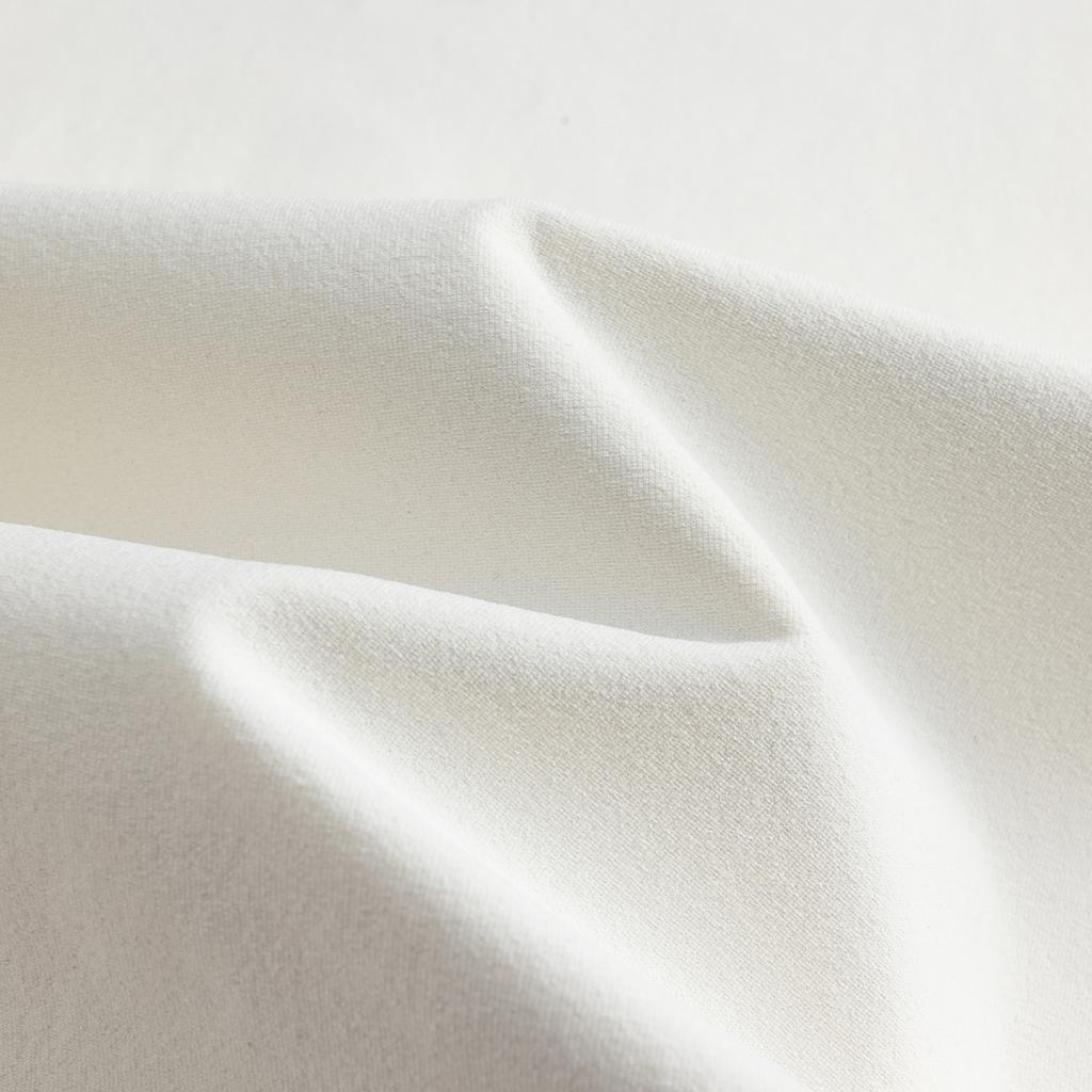 Anta Loose Short Sleeve Knitted T-Shirt Women tops Ivory-White 962628107-1