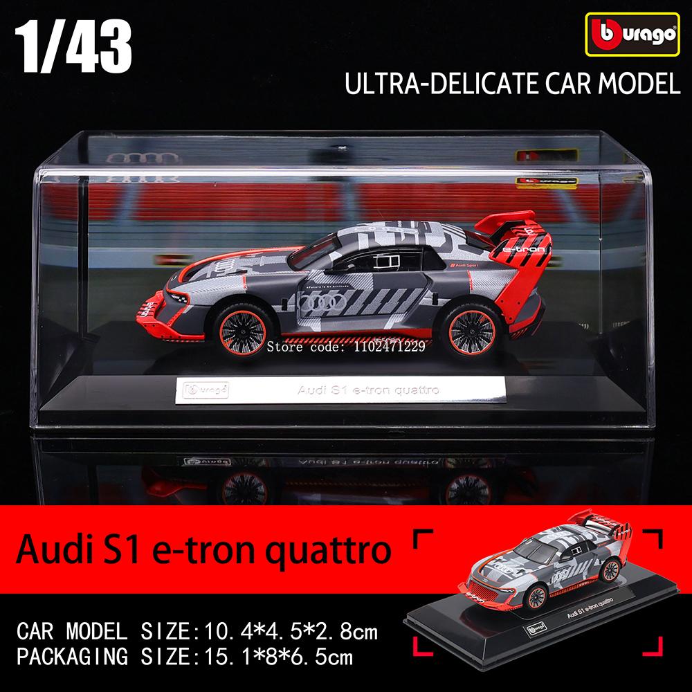 Bburago 1:43 Toyota GR Yaris Rally1 Hybrid Rovanpera #69 Ogier #17 Alloy Luxury Vehicle Diecast Pull Back Cars Model Toy
