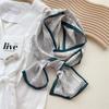 Silk Scarf for Women - Elegant Spring & Autumn Design, Lightweight & Fashionable