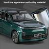 Scale 1:32 L9 ES8 Car Model Toy Alloy Die-cast Rubber Tires Music Light New Energy Vehicle Models Ornaments for Kids Boys