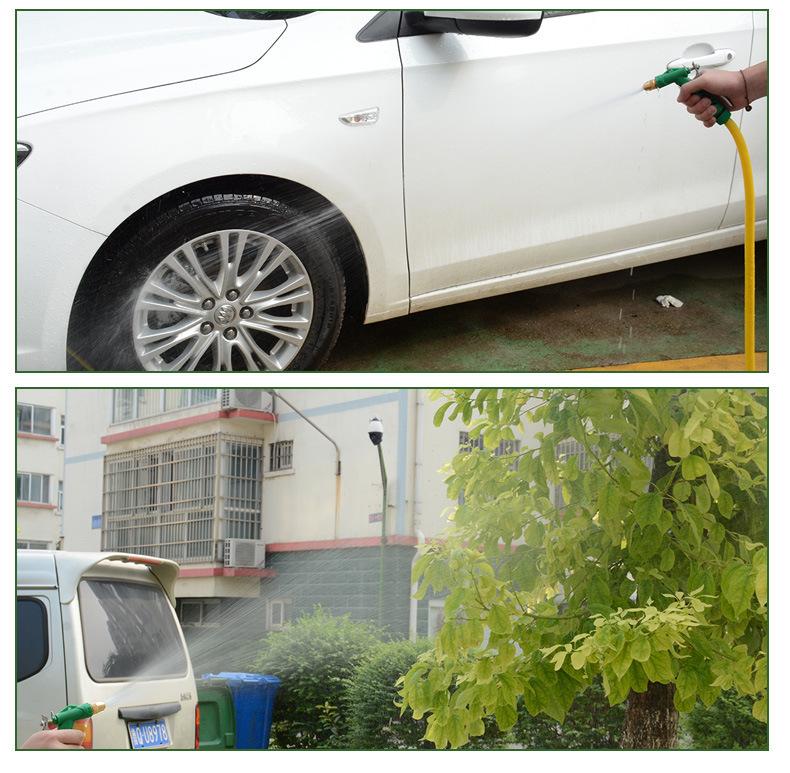 Washable Snake Skin Garden Hose for Faucet Connection, Soft Watering Hose for Car Wash and Household Use, Tap E18