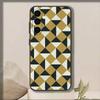 Vintage Geometric Block   Phone Case For Samsung Galaxy A73,A72,A71,A70,A53,A52,A51,Others Soft Black Cover