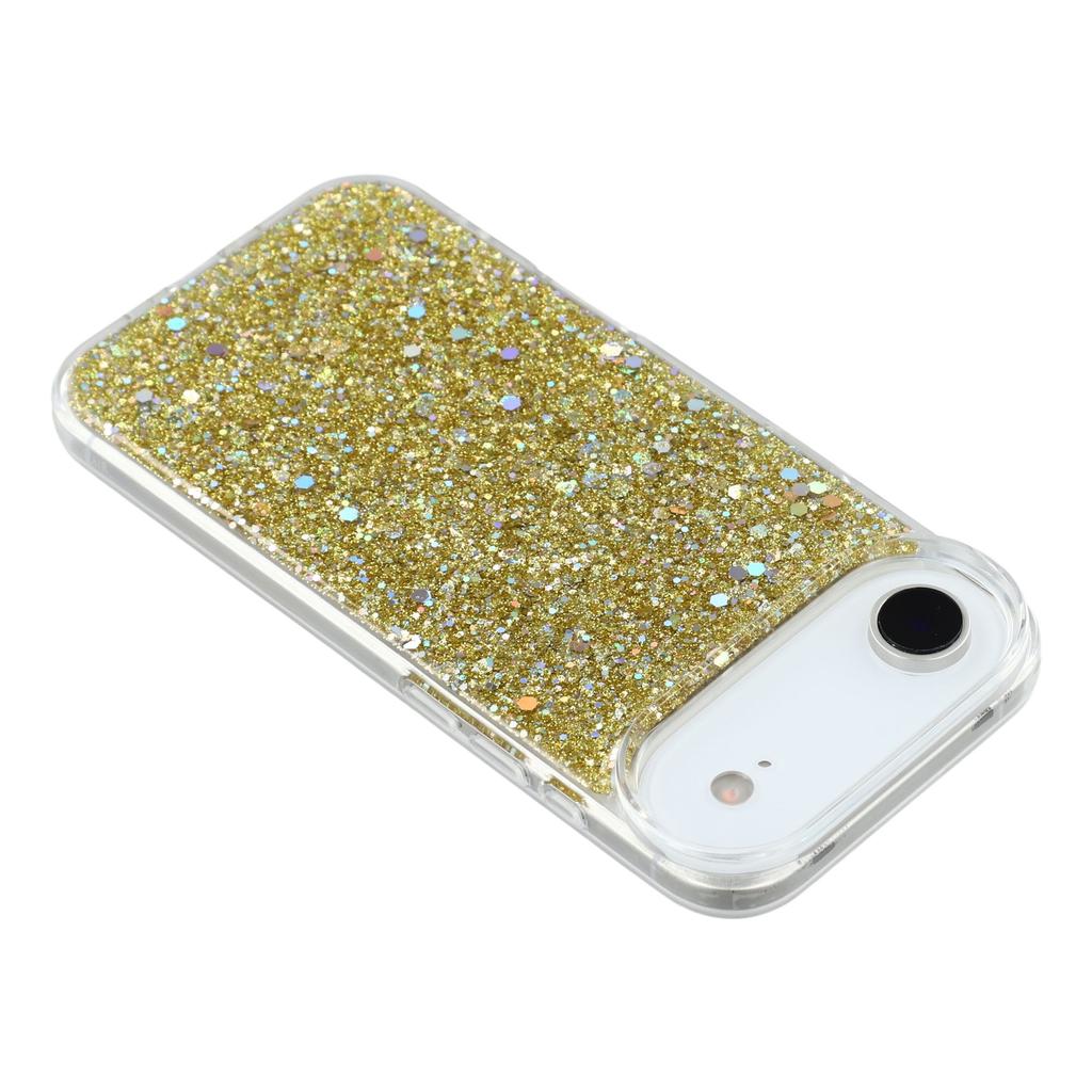 For iPhone Air Case Shockproof Soft TPU Phone Cover Glittery Design