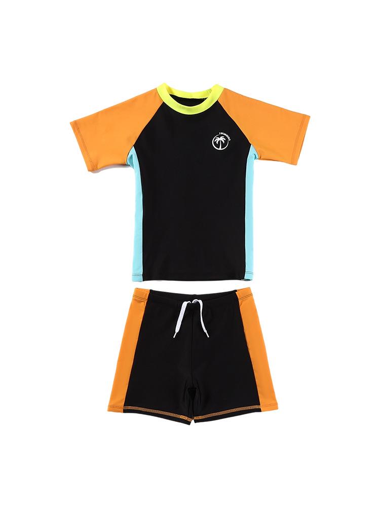 2025 Quick-Dry Two-Piece Swimsuit for Boys - Toddler to Youth Sizes