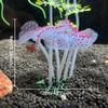 Fluorescent Silicone Coral Reef Decoration for Fish Tank with Night Glow Effect Aquarium Ornaments Safe for All Fish and Shrimps