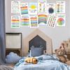 New Calming Corner Posters 12 Pieces Mental Health Posters Classroom Emotions Chart Wall Art For Daycare Library Program Space