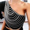 L4865Y European & American Style Handmade Multi-Layer Chain: Versatile Body & Waist Accessory