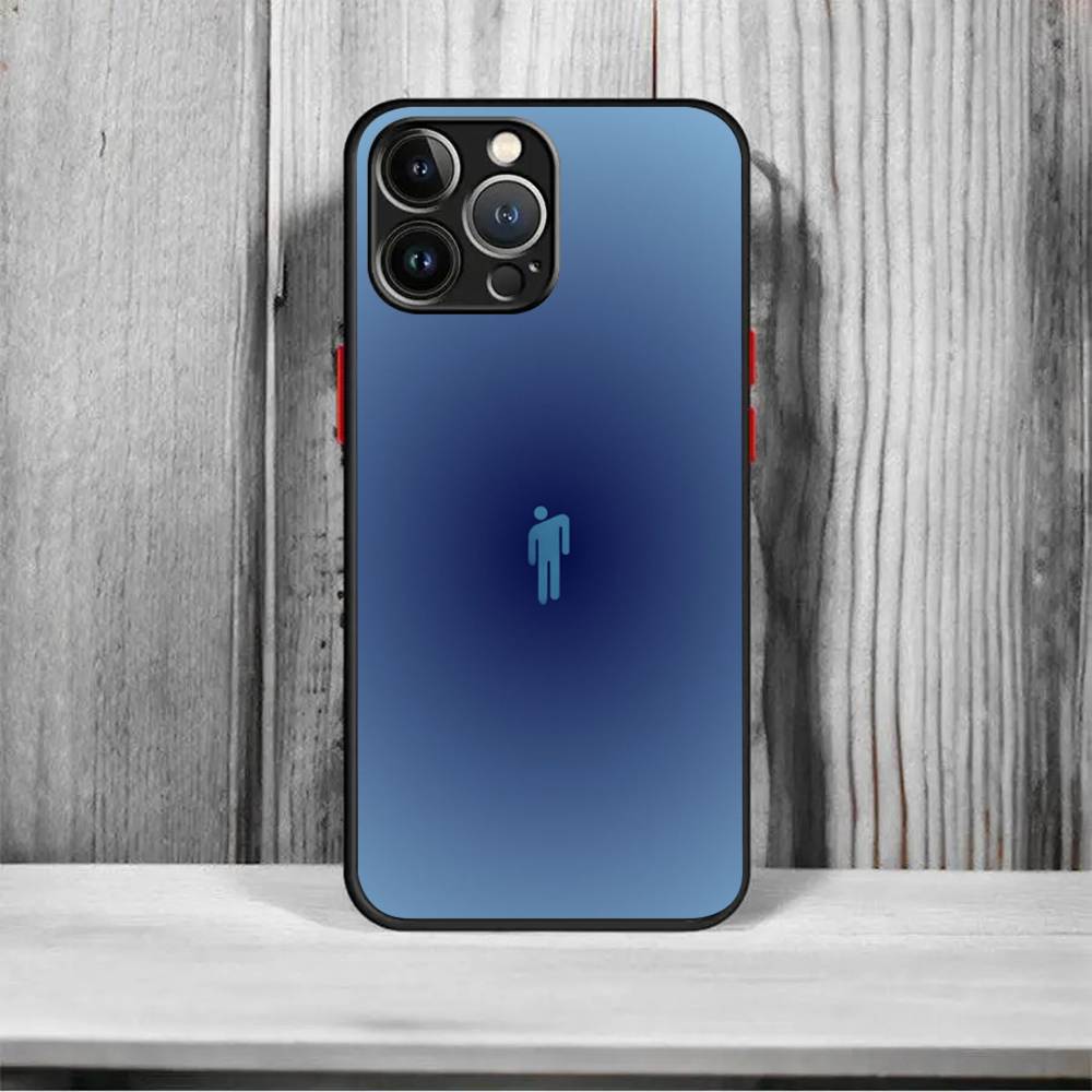 Hit Me B-BillieS Eilish For iPhone 16 15 14 11 12 13 Mini Pro Max X XS Phone Case Shockproof Frosted