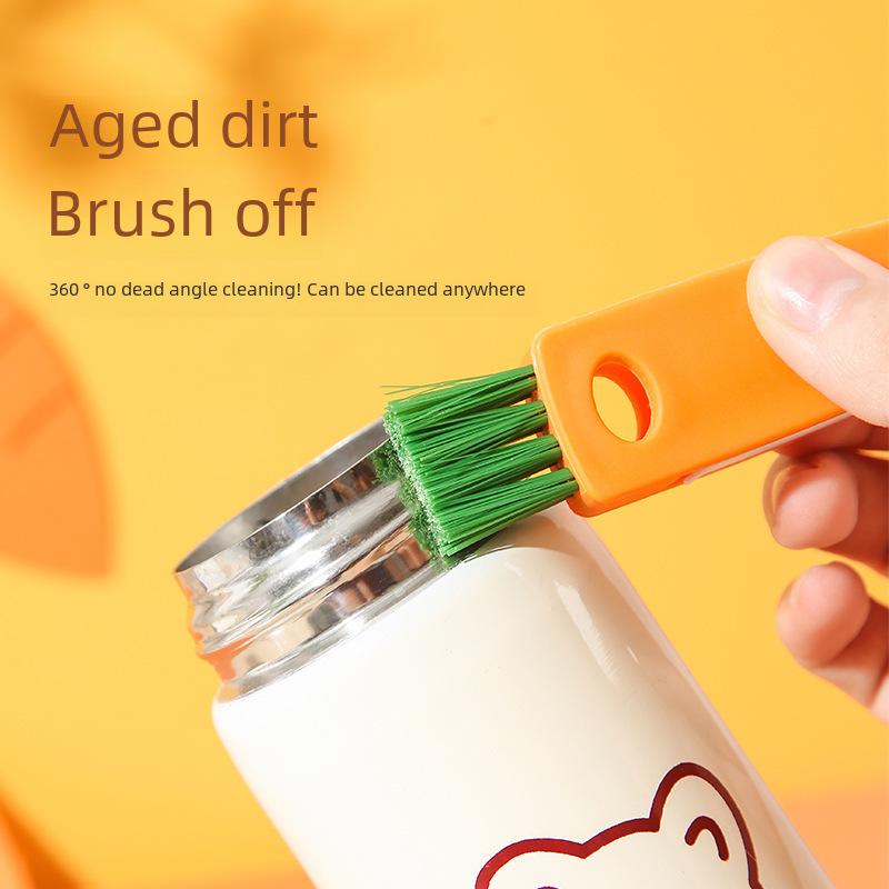 Multifunctional Bottle Brush, Cleaning Brush for Cups, Baby Bottles, Straws, and Lids